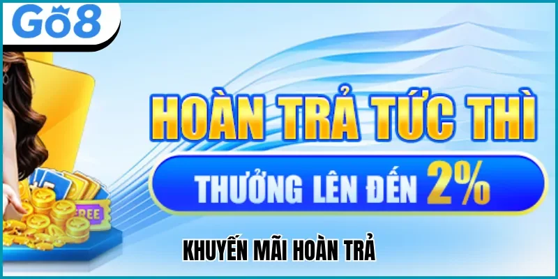 Hoàn trả theo tuần tại Go8